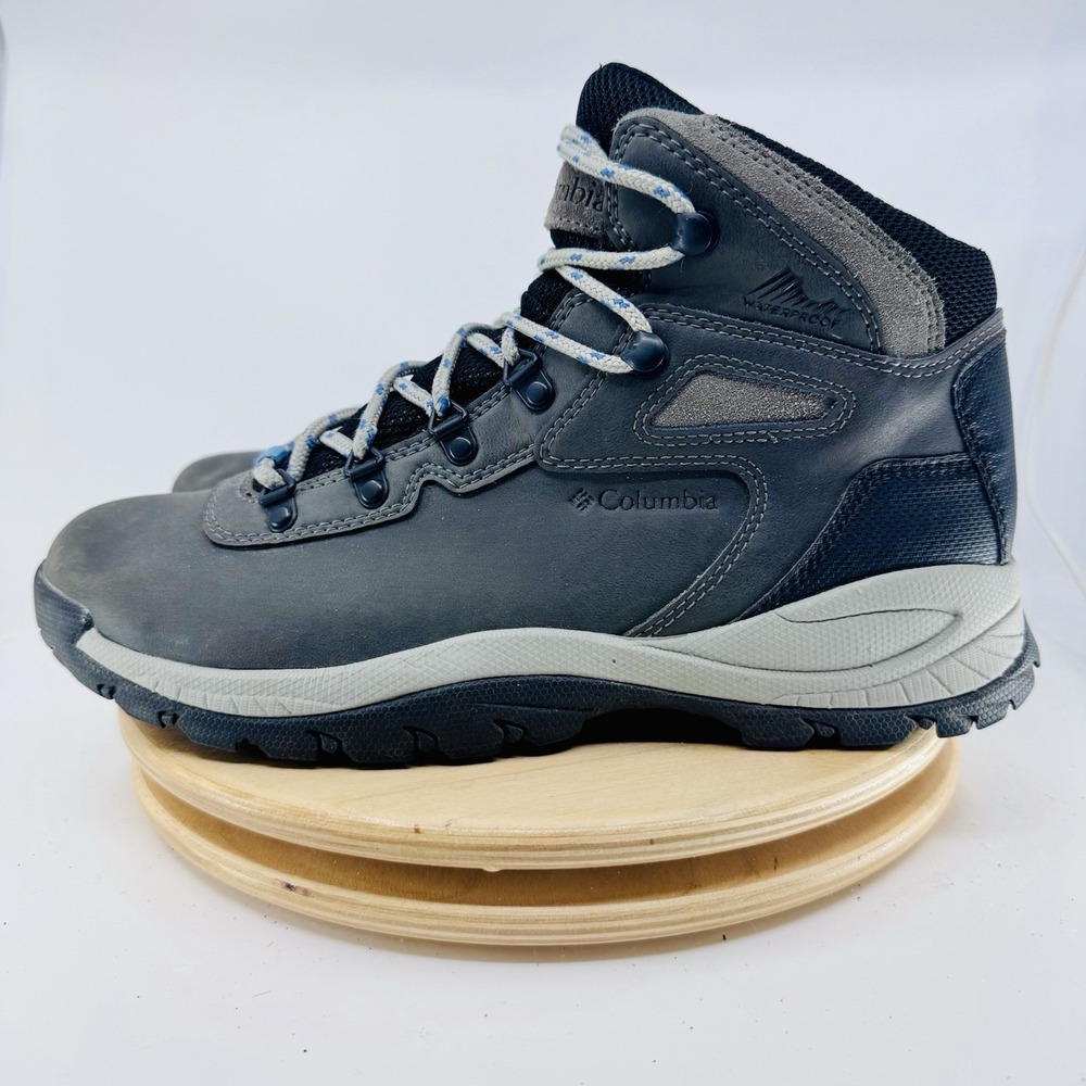 Columbia Newton Ridge Waterproof Hiking Boots Shoes Women's 11 Gray Trail